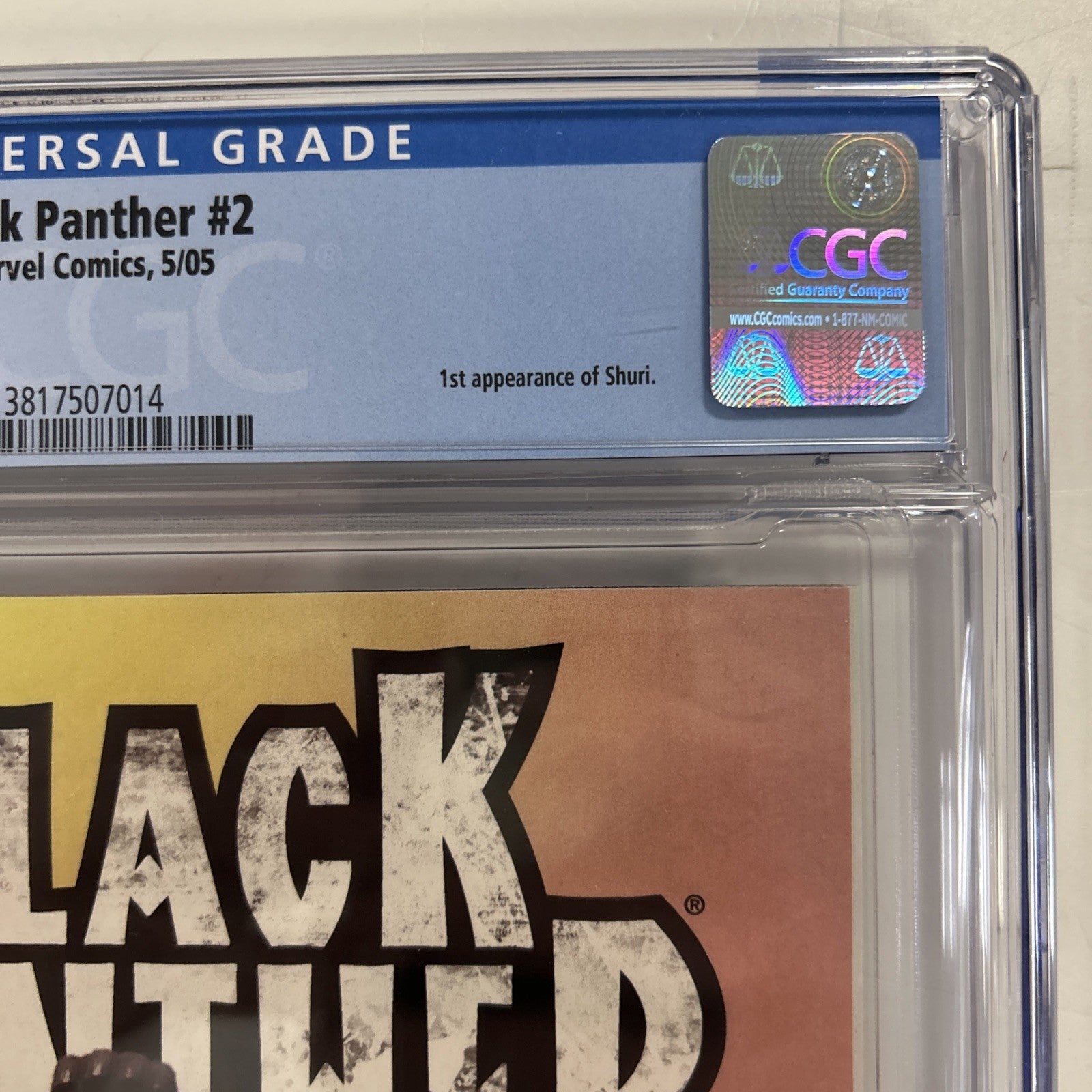 Black Panther #2 2005 CGC 9.0 White Pages 1st Appearance Shuri5