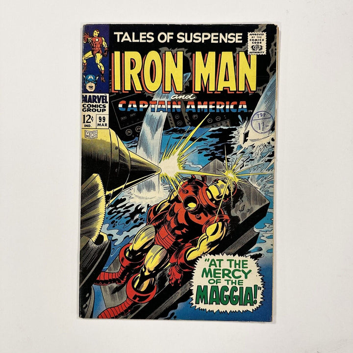 Tales of Suspense #99 VF 1968 Comic Pence Copy