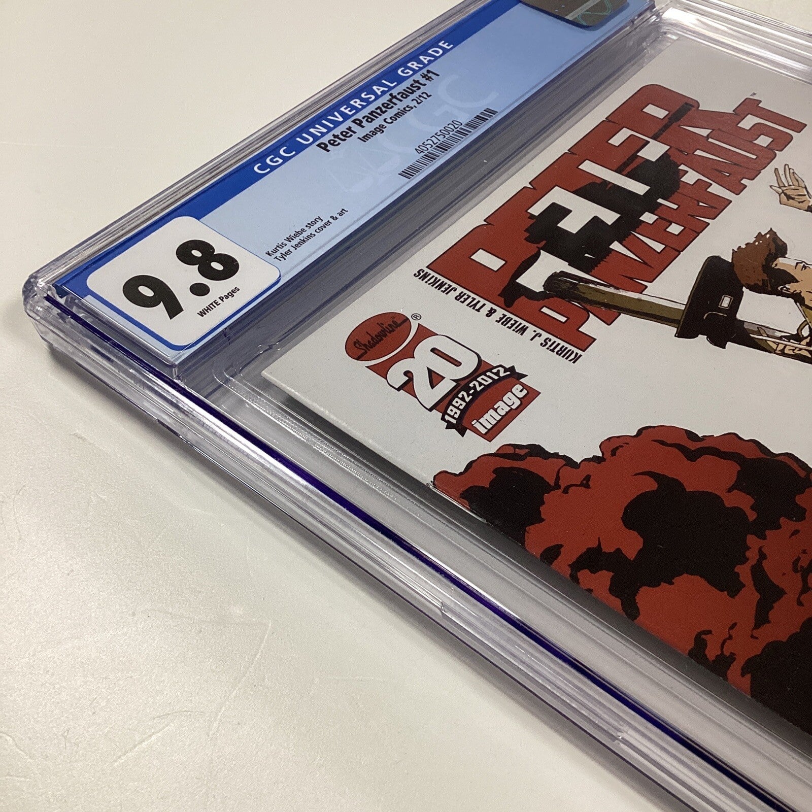 Peter Panzerfaust #1 2012 CGC 9.8 White Pages4