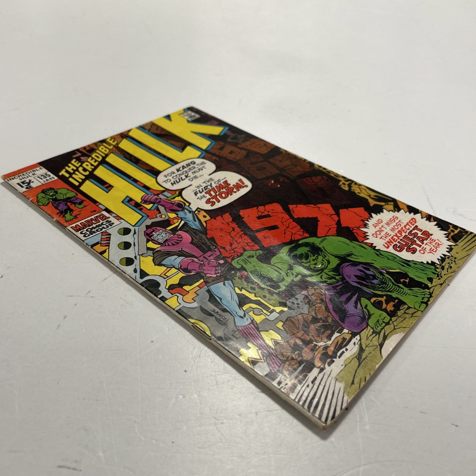Incredible Hulk #135 1971 VG/FN Kang Cover3