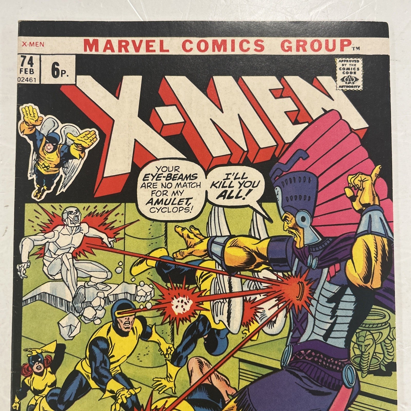 X-Men #74 1972 FN/VF Pence Copy1