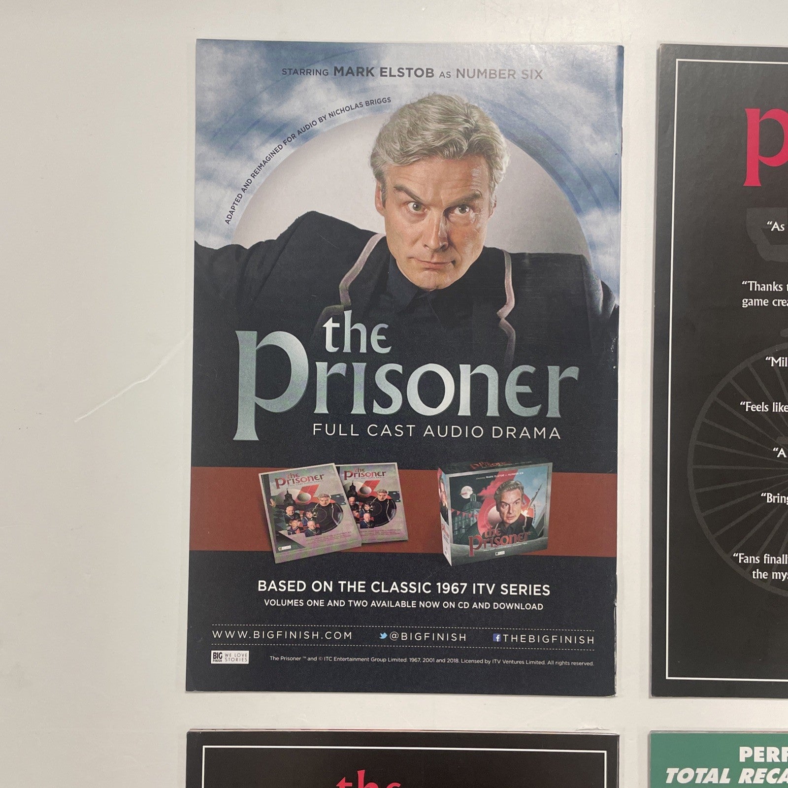 The Prisoner #1-4 2018 Complete Set 1st Print Titan Comics **4  Cover Variant**7