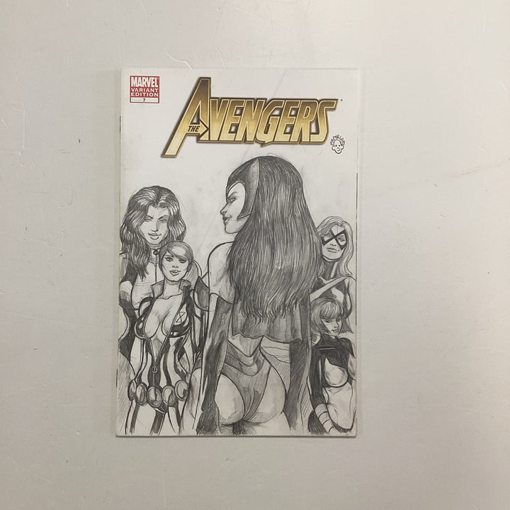 Avengers #7 Sketch Cover By PaperLab *See Description0