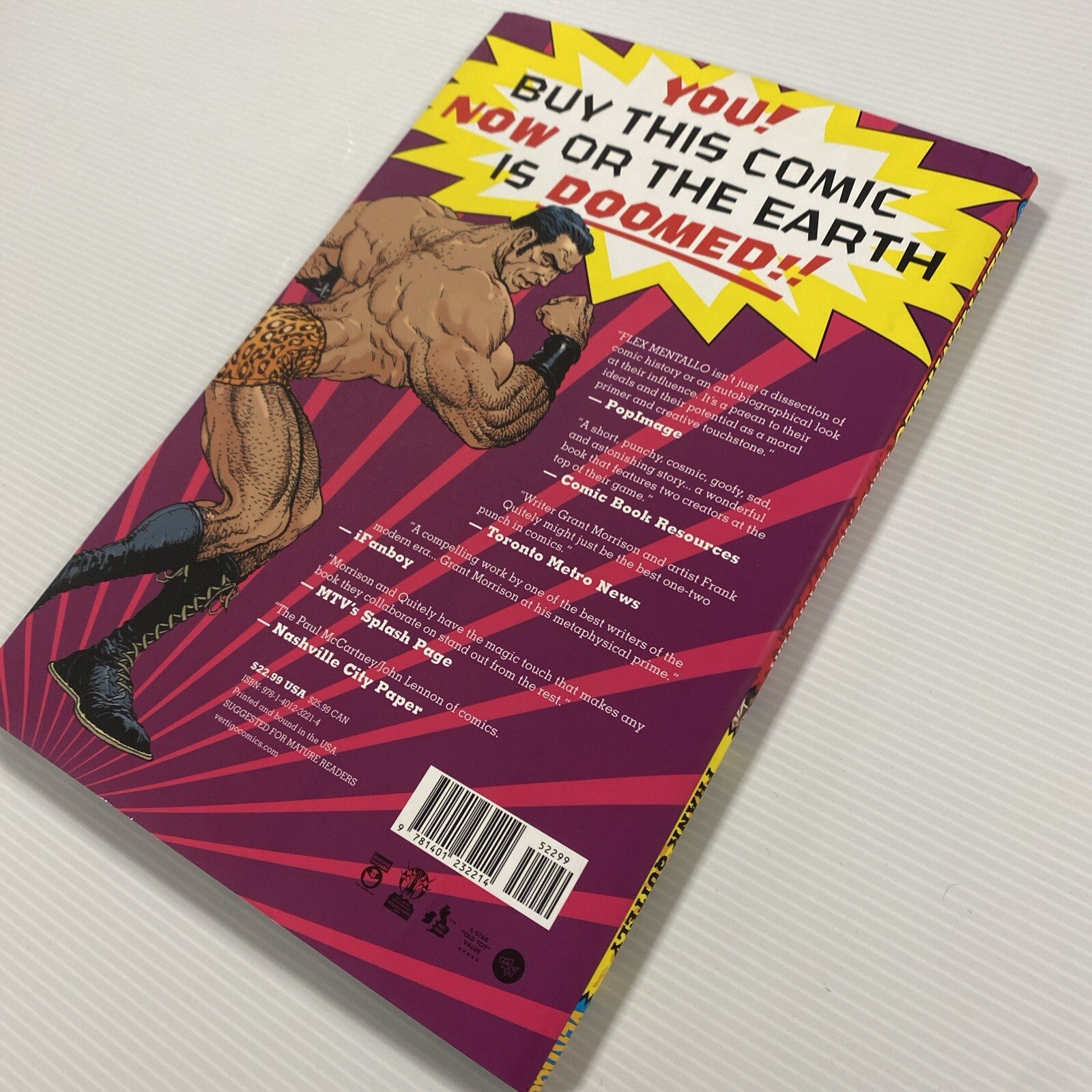 Flex Mentallo Man Of Muscle Mystery Deluxe Edition by Grant Morrison5