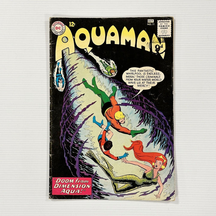 Aquaman #11 1963 VG 1st Appearance of Mera Pence Stamp