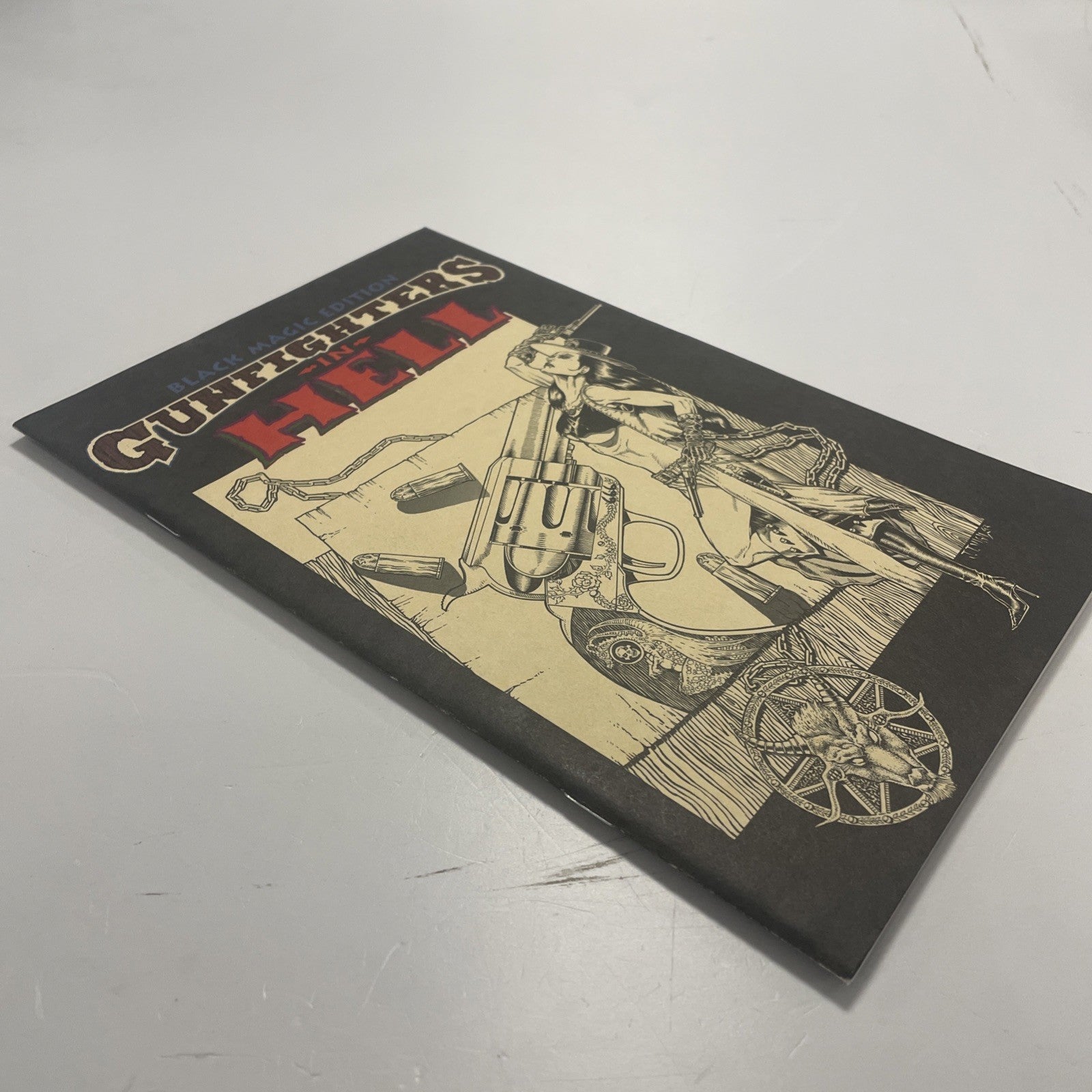 Gunfighters In Hell #1 1993 Black Magic Edition Signed By Vigil & Barbour 1420/23
