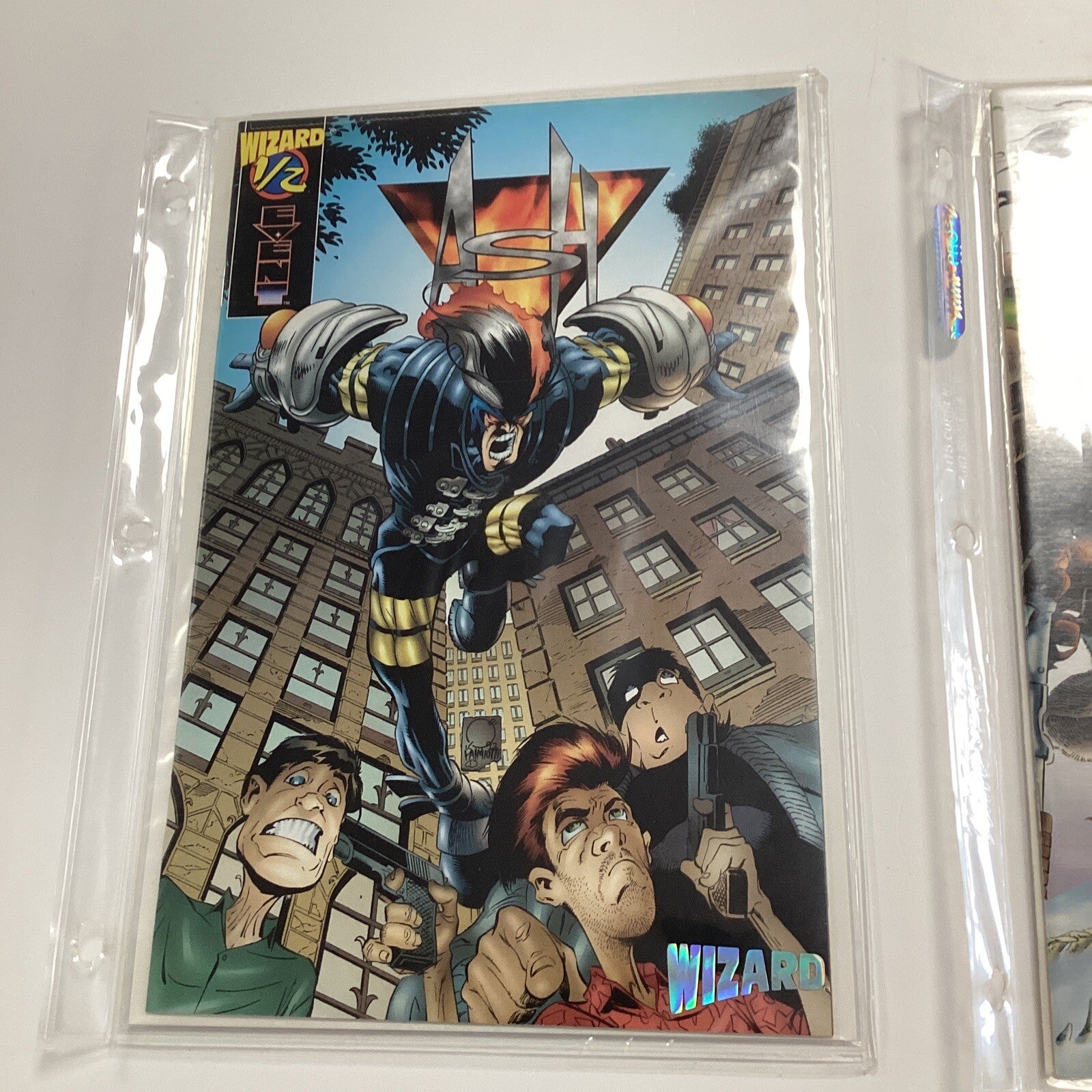 Ash #0, #5, #6 Wizard #1/2 & Mini Comic #4 1996 Event Comics Signed by Artists1