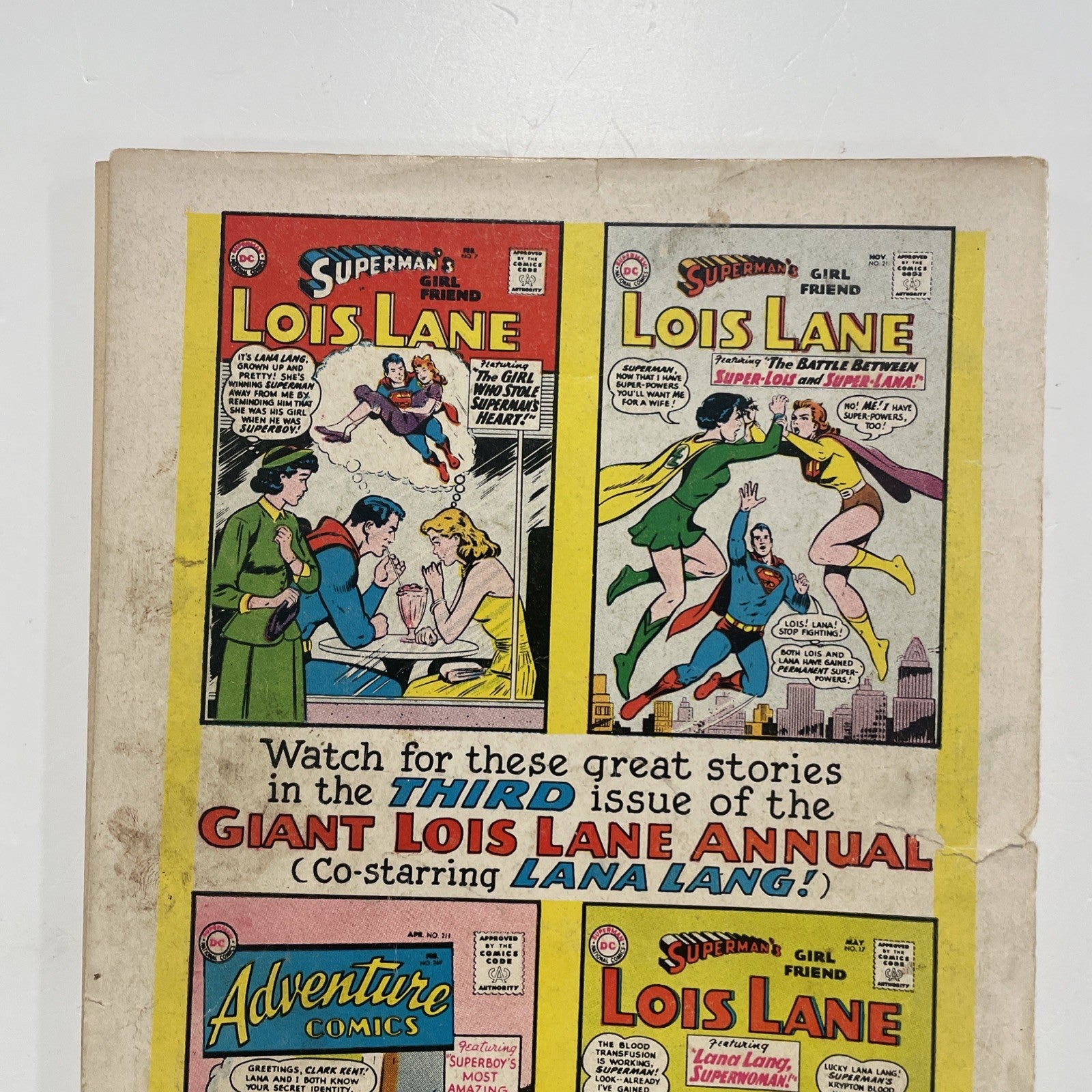 Superman Annual #1 1964 GD/VG *See Description13