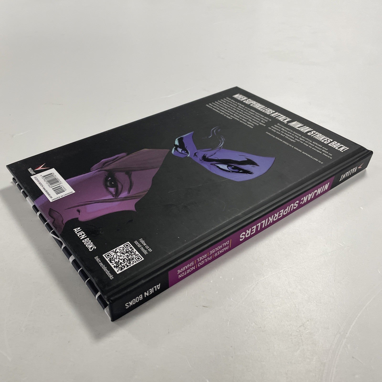 Ninjak: Superkillers Valiant Alien Books 2024 (Hardcover)7
