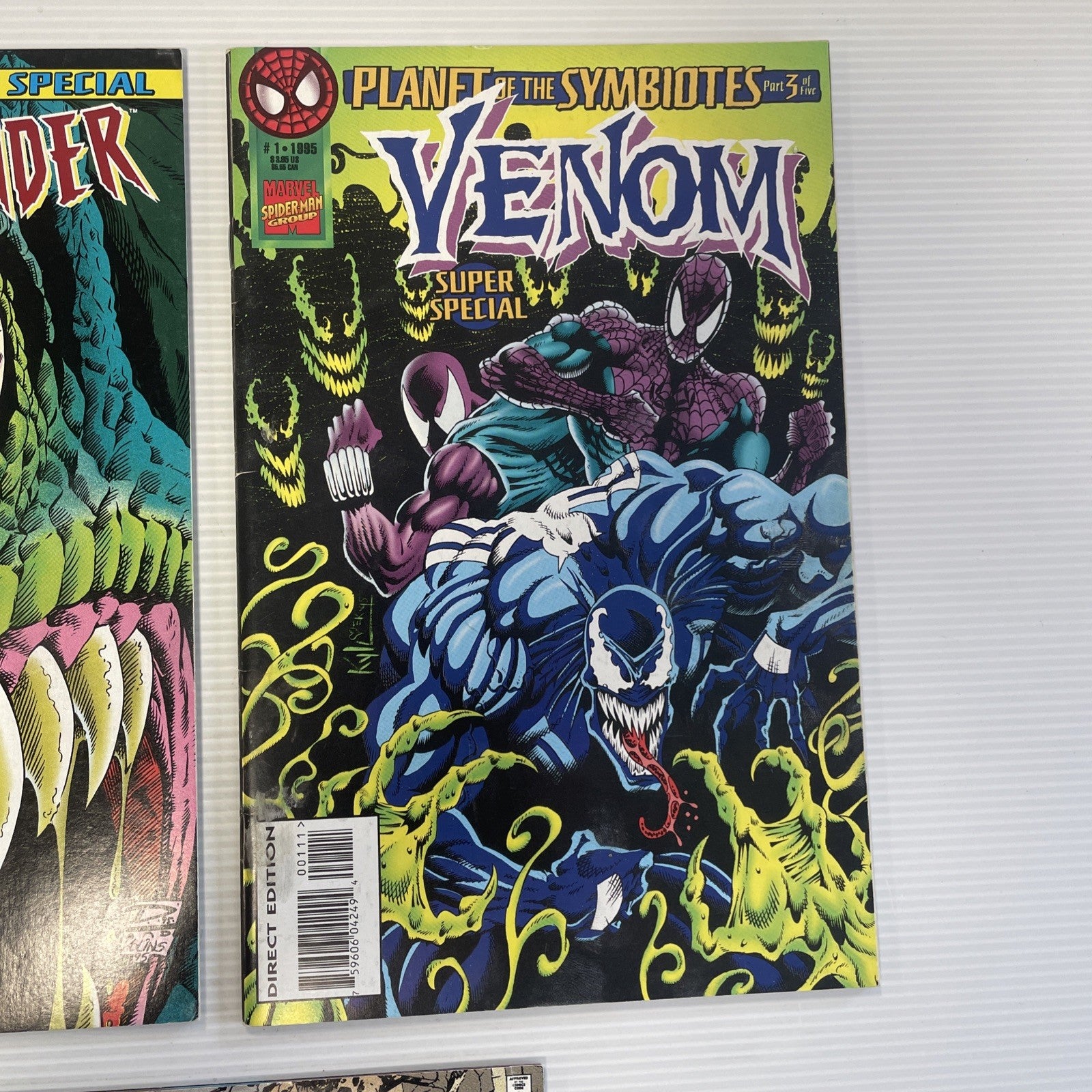 Spider-Man Super Special Planet of the Symbiotes #1-5 1995 Mid-Grades3