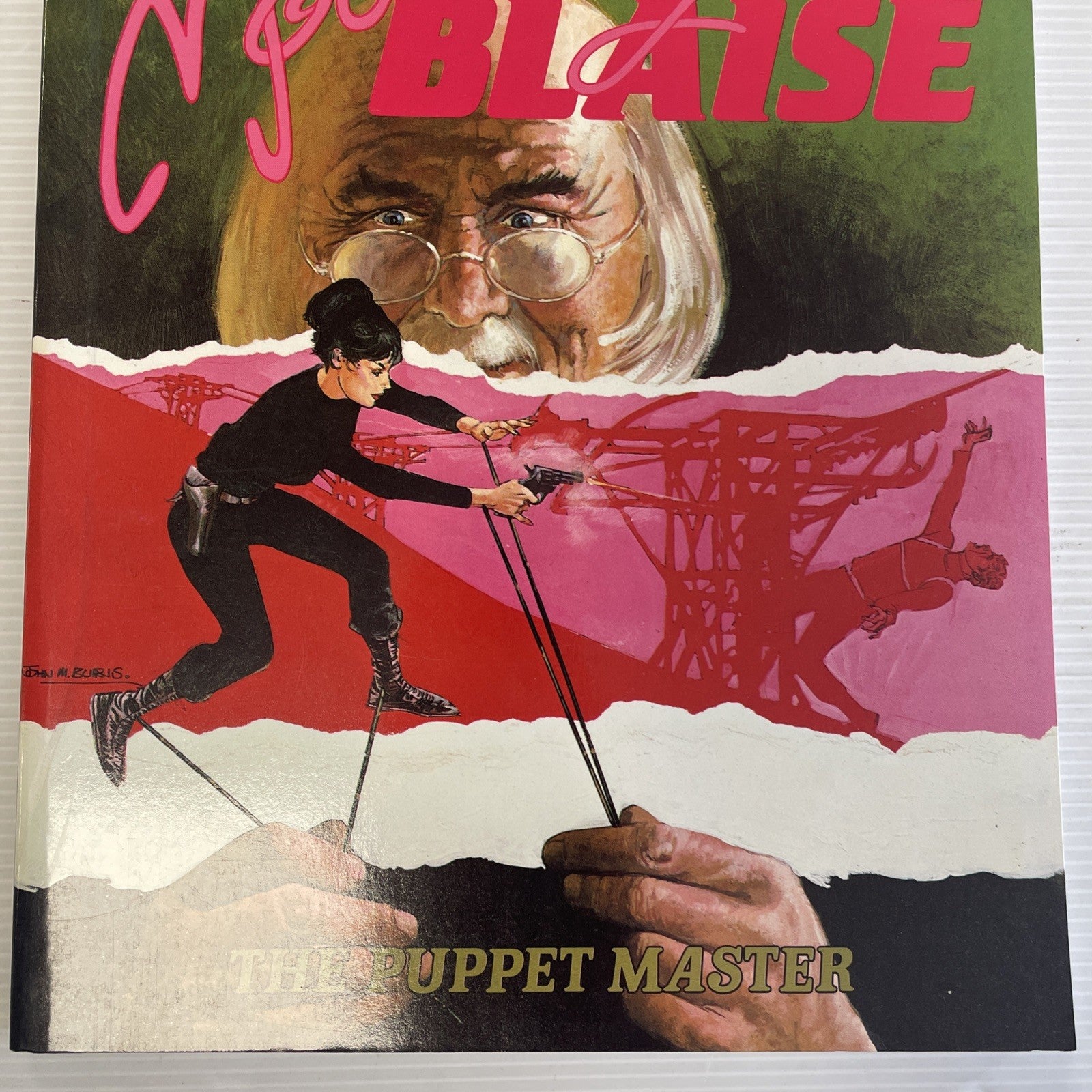 Modesty Blaise: The Puppet Master Peter O'Donnell 1987 Graphic Novel2