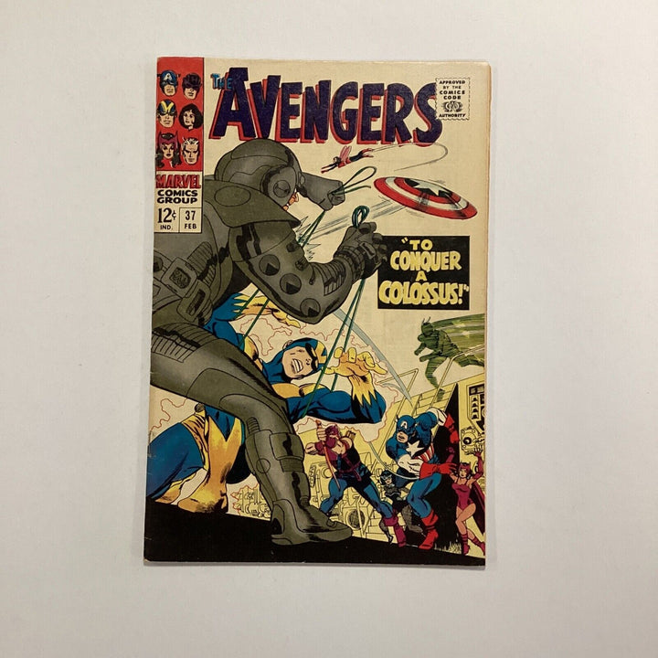 Avengers #37 1967 VG/FN Cent Copy