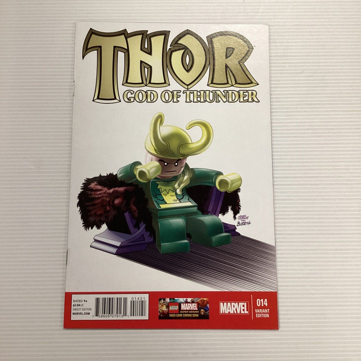 Thor God Of Thunder #14 2014 NM Lego Variant