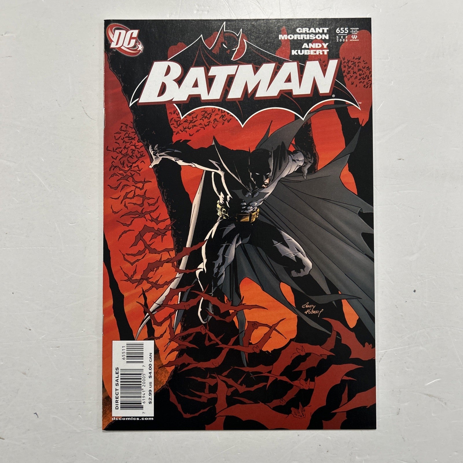 Batman #655 2006 VF  1st Appearance of Damian Wayne in Cameo0