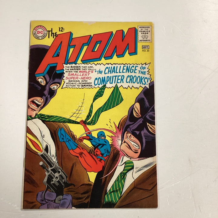 Atom #20 1965 VG+ **ink missing top centre of front cover0