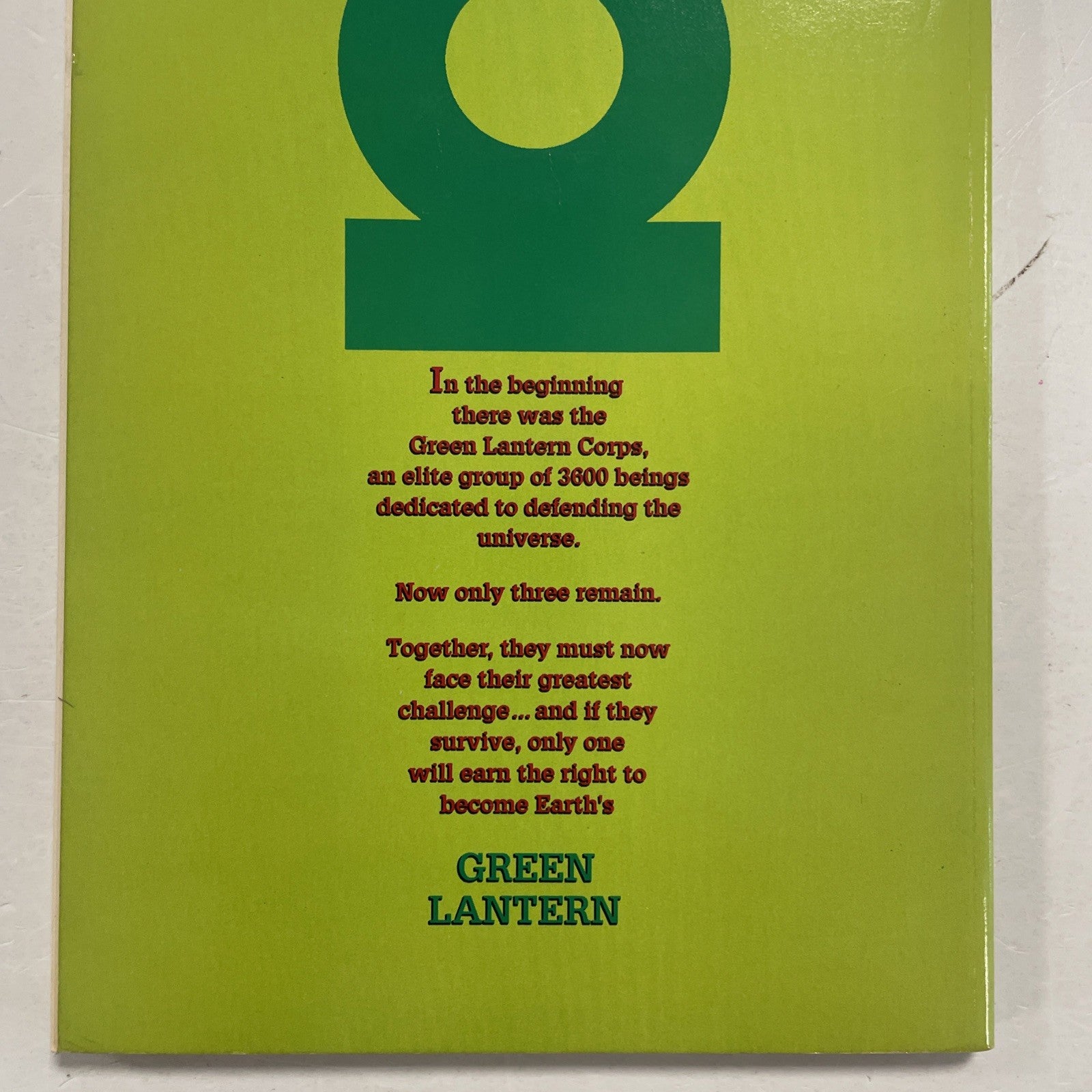 Green Lantern The Road Back TPB 19926