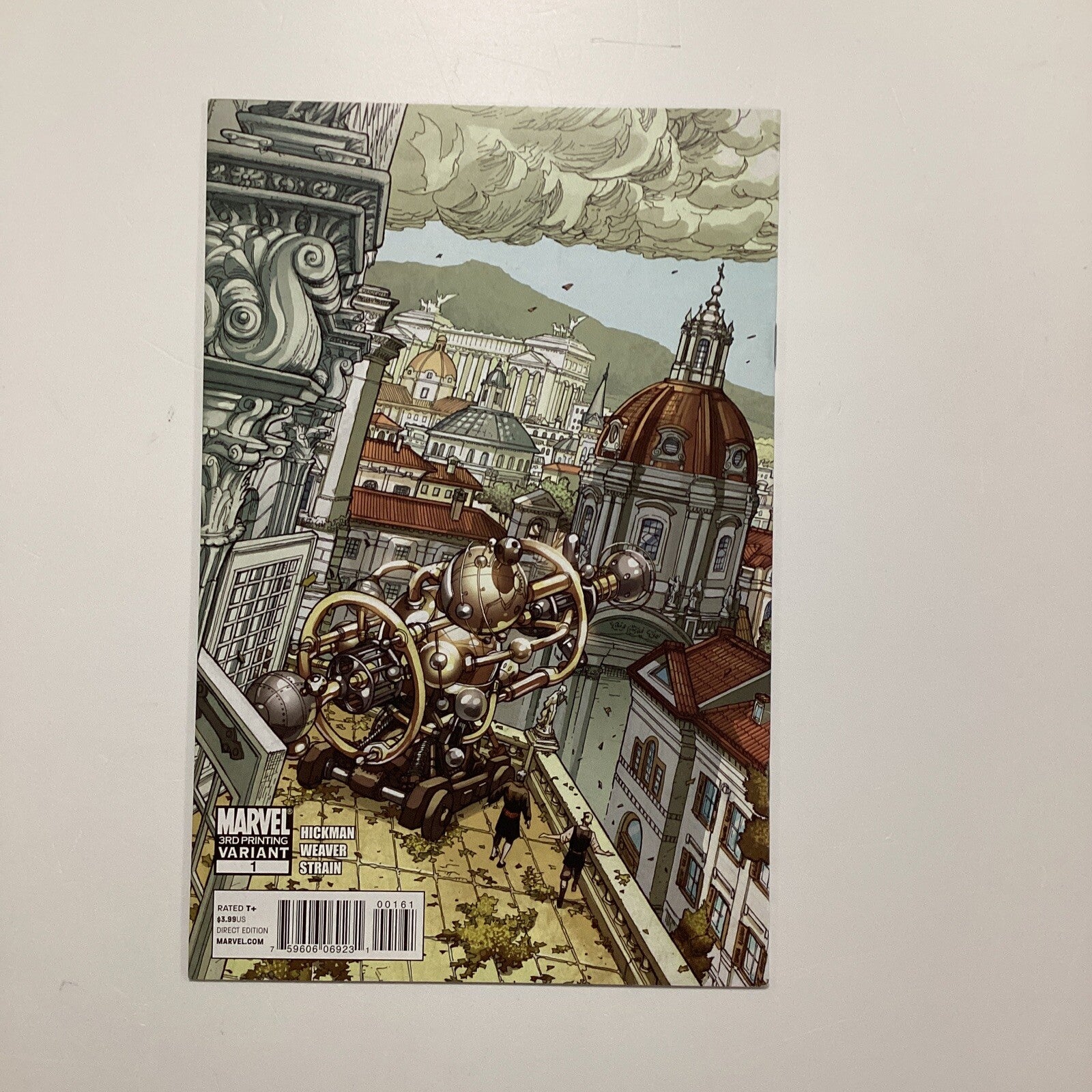 Shield #1 2010 VF/NM 3rd Print Hickman Wrap Variant 1st App Knight Of Khonshu6