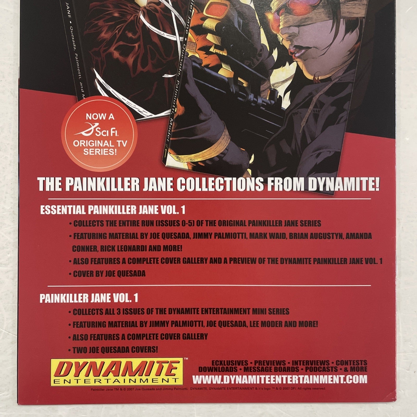 Painkiller Jane #3 2007 VF- By Darwyn Cooke Variant Cover6