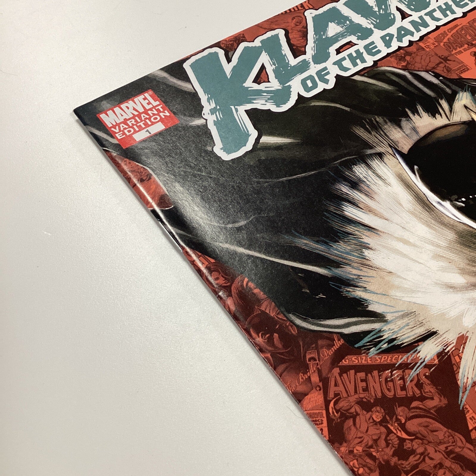 Klaws Of The Black Panther #1 2010 NM Incentive Variant Cover4