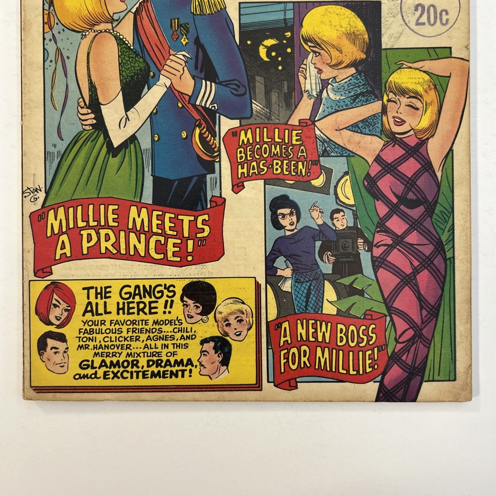 Millie The Model Annual #5 1966 VG/FN Pence Stamp2