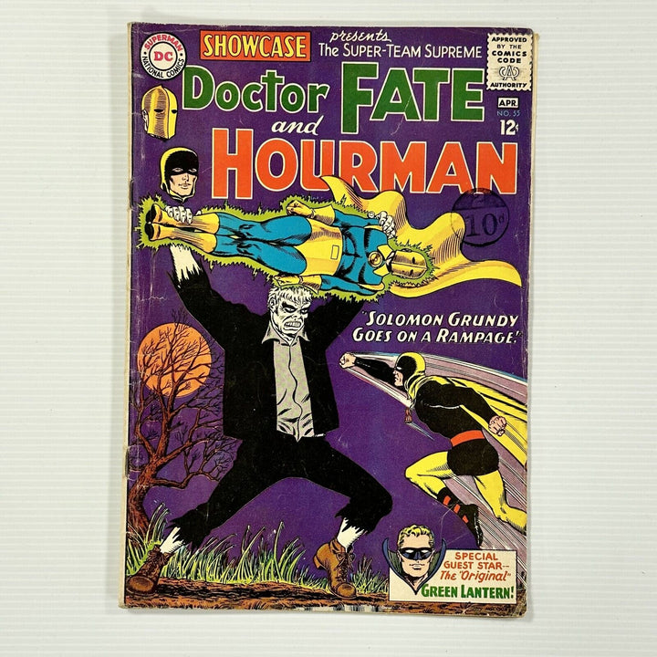 Showcase #55 1965 GD/VG Dr. Fate & Hourman 1st Silver Age Appearance Pence Stamp