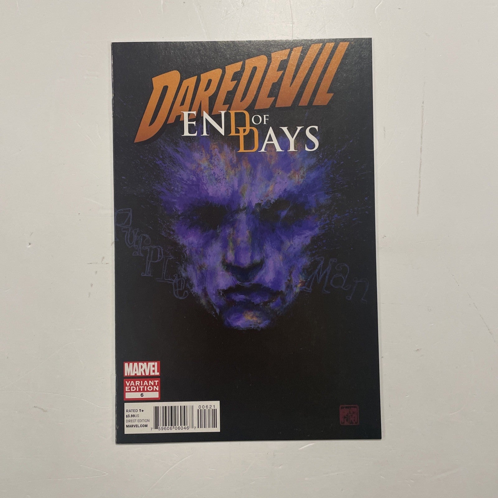 Daredevil End Of Days #6 2013 VF/NM 1:25 Mack Variant0