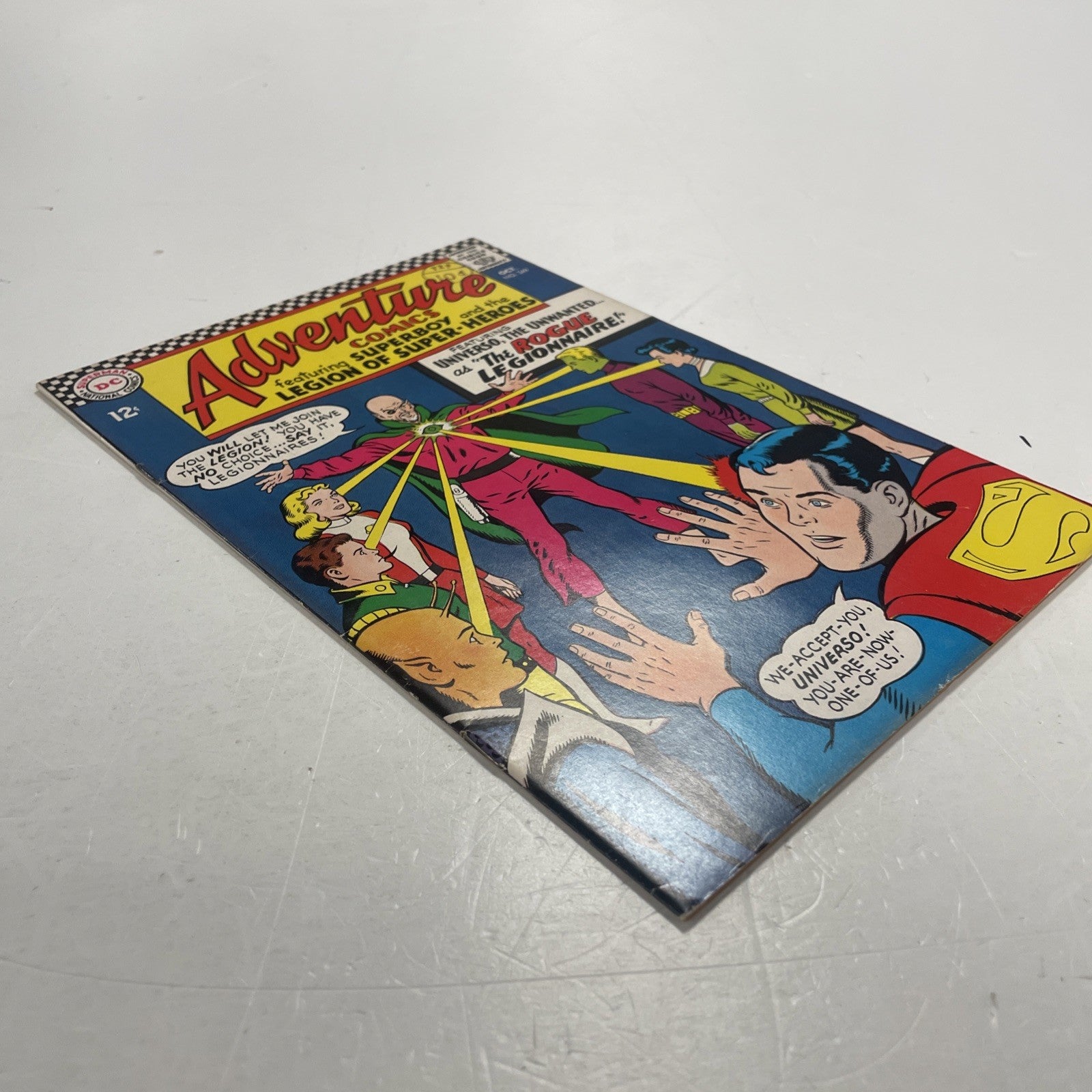 Adventure Comics #349 1966 FN/VF Pence Stamp3