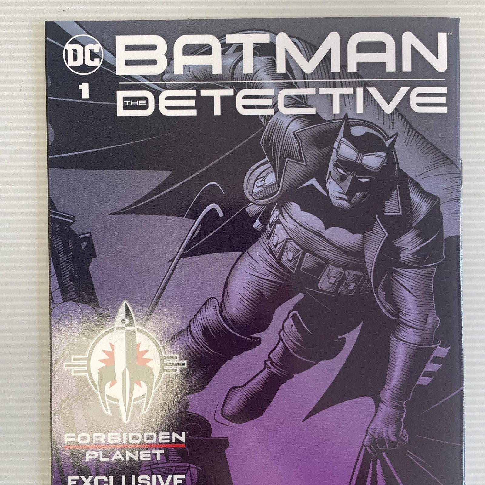 Batman The Detective #1 2021 VF+ Brian Bolland Virgin Variant Forbidden Planet *5