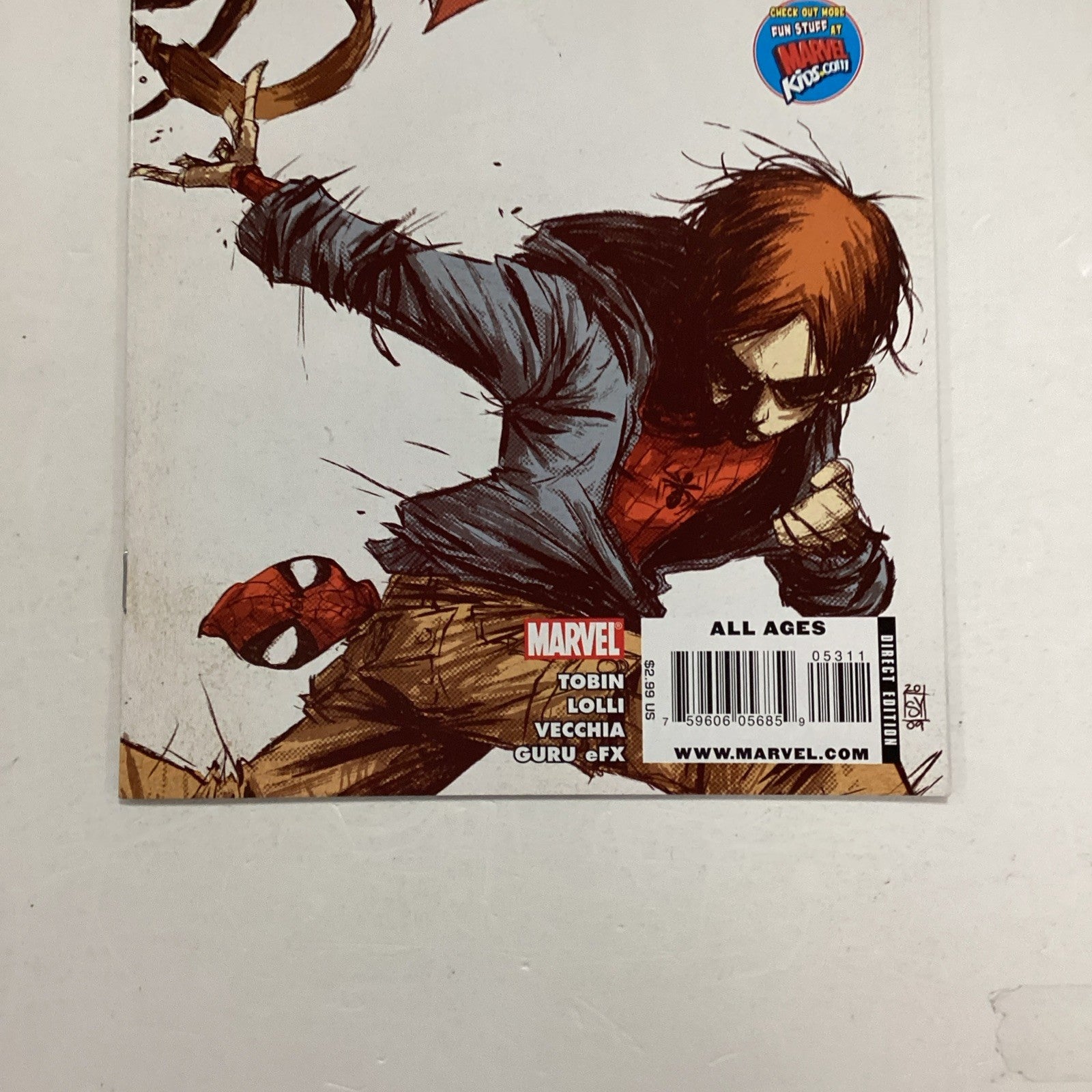 Marvel Adventures Spider-man #53 2009 NM Skottie Young Cover2