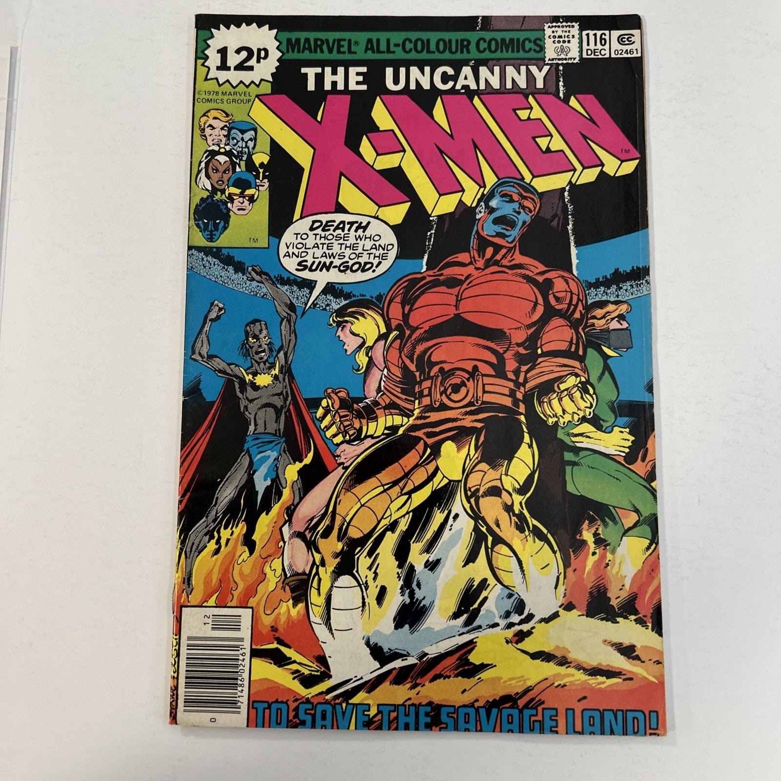 Uncanny X-Men #116 1978 VG Pence Copy0