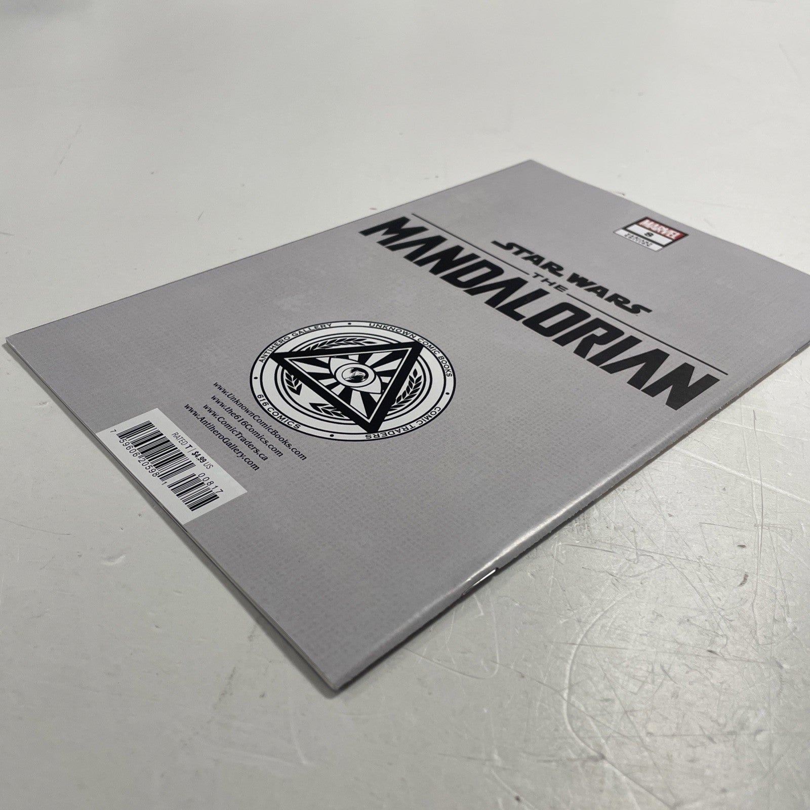 Star Wars: The Mandalorian #8 2023 NM Signed By David Nakayama Variant8
