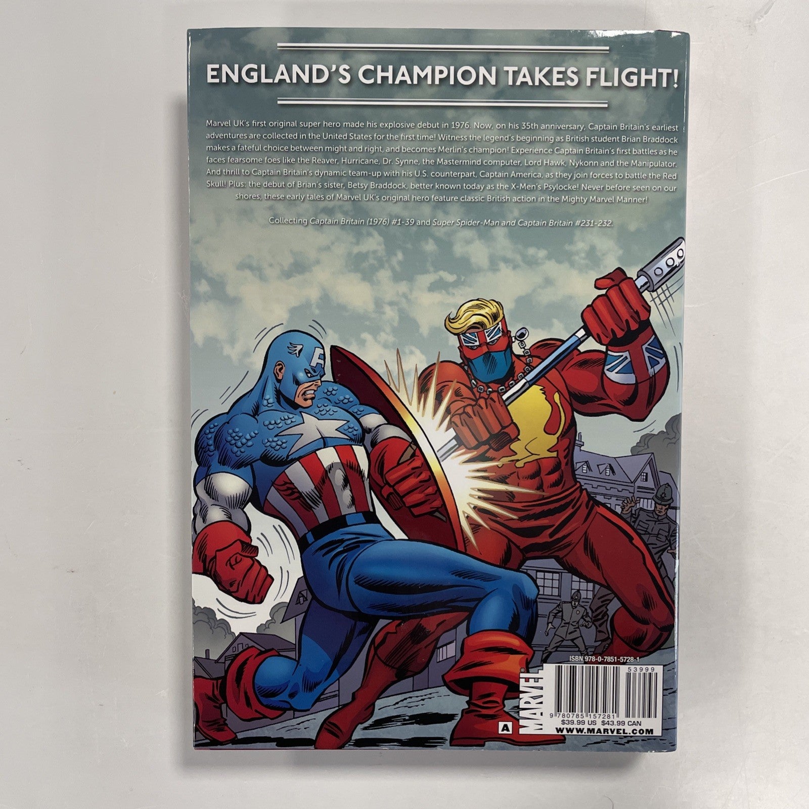 Captain Britain: Birth of a Legend 2011 Hardcover  Graphic Novel4