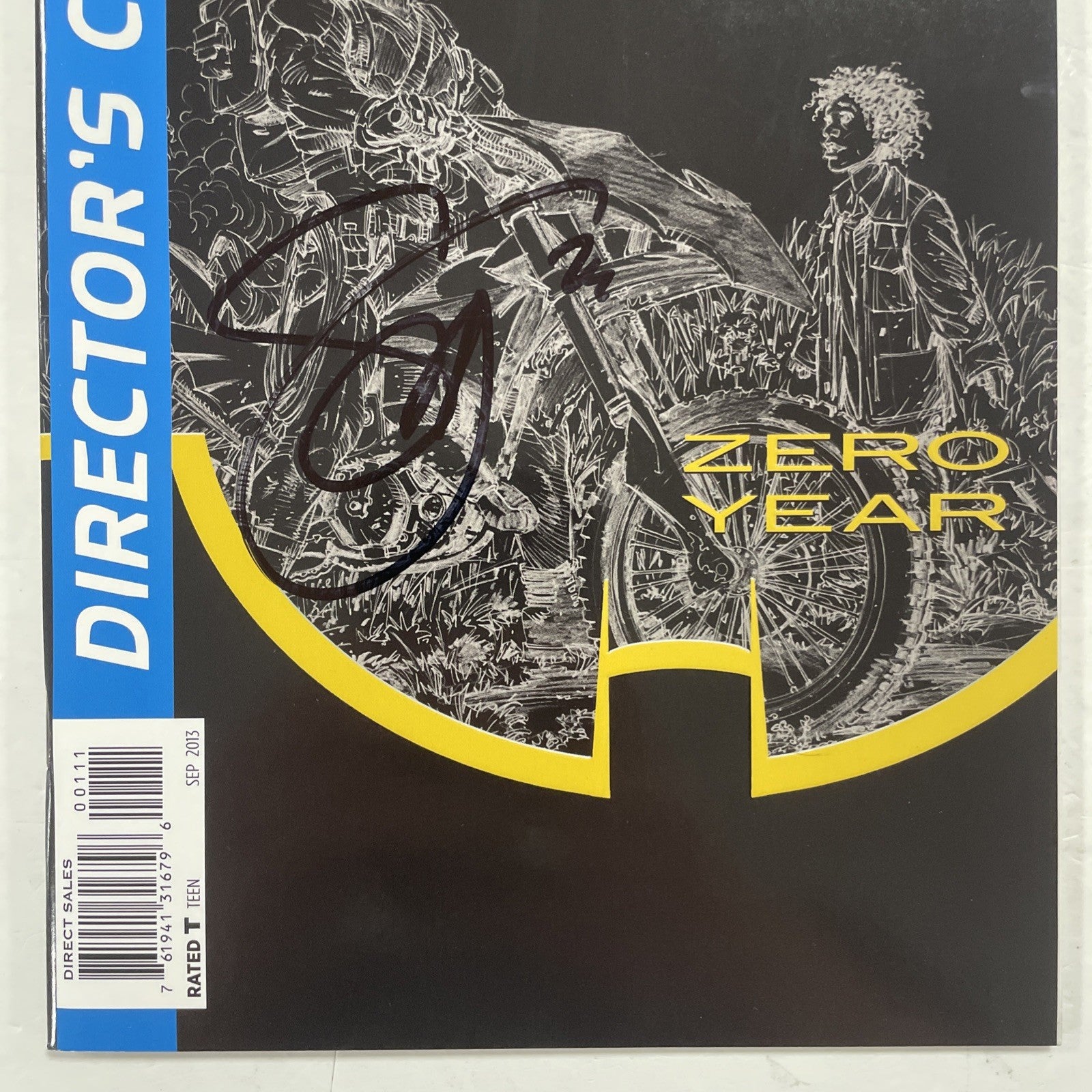 Batman Zero Year #1 2013 Directors Cut Signed by Scott Snyder2