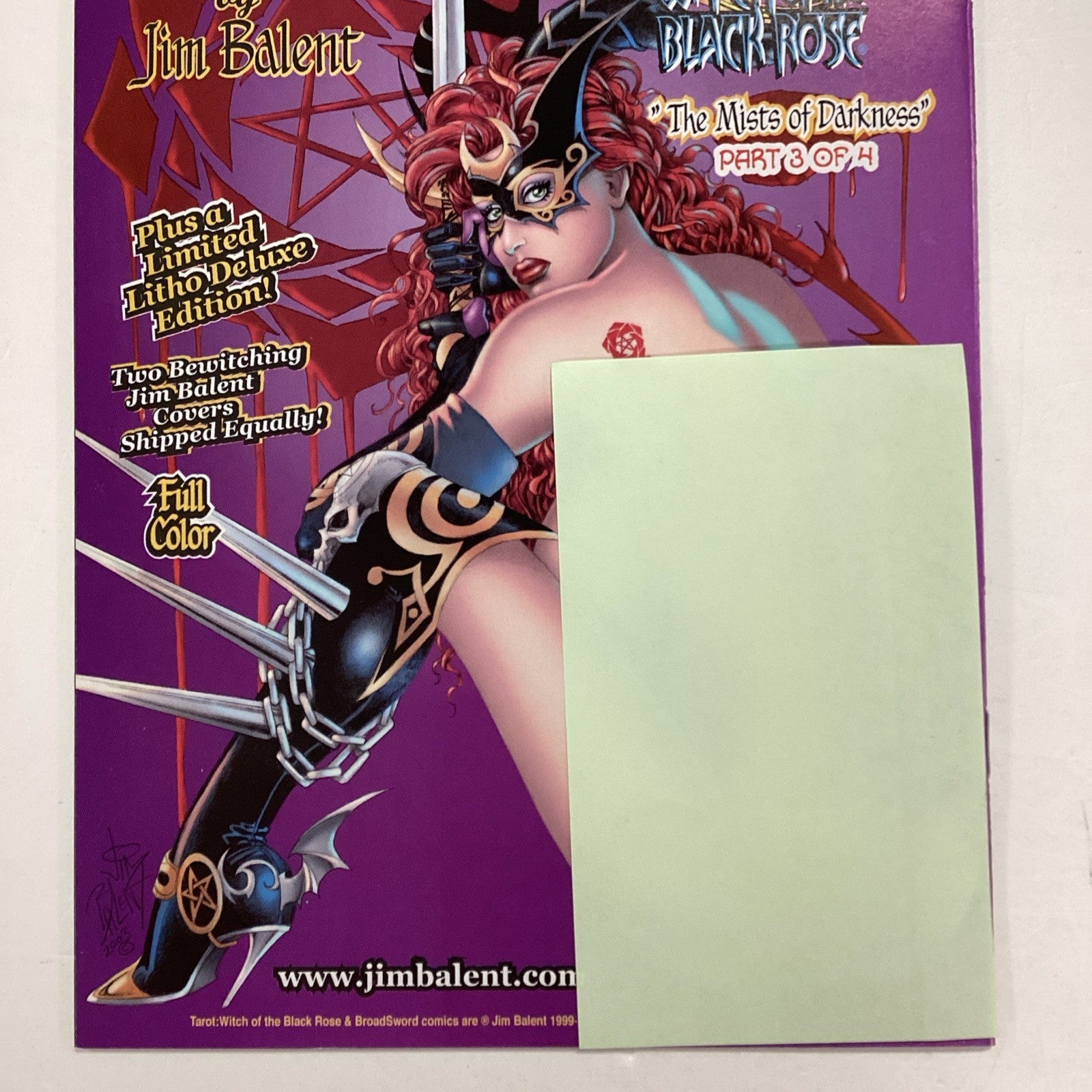 Tarot Witch Of The Black Rose #20 2003 VF/NM Variant Cover6