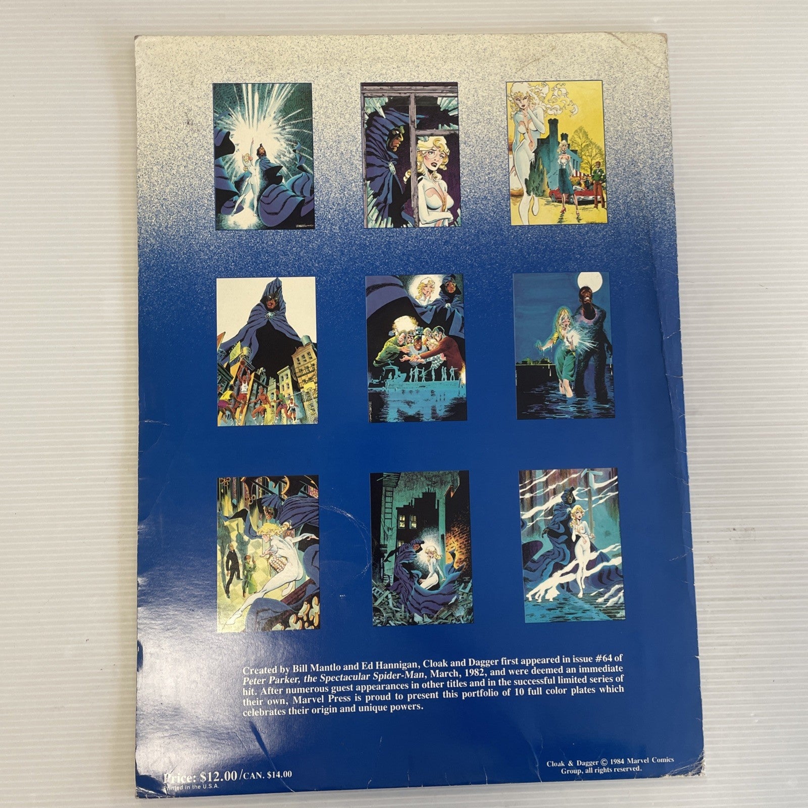 Marvel Press Cloak and Dagger Portfolio Prints 1984 Set 10 Rick Leonardi Art (1)4