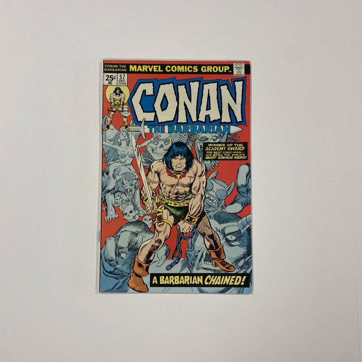 Conan the Barbarian #57 1975 FN+ Mark Jewelers insert!