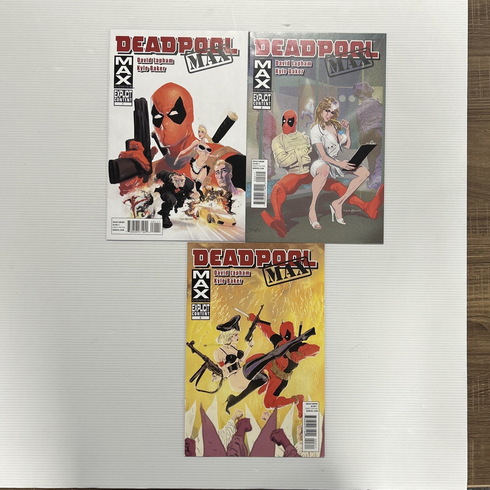 Deadpool Max #1-9 2010 NM 1st Appearance of Lady Taskmaster2
