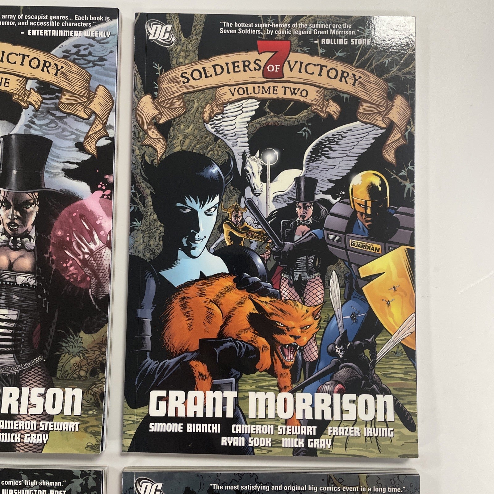 Seven Soldiers of Victory Vol. 1-4 2006 Complete Set2