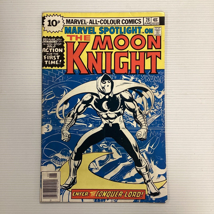 Marvel Spotlight #28 Moon Knight 1976 VG/FN Pence Copy