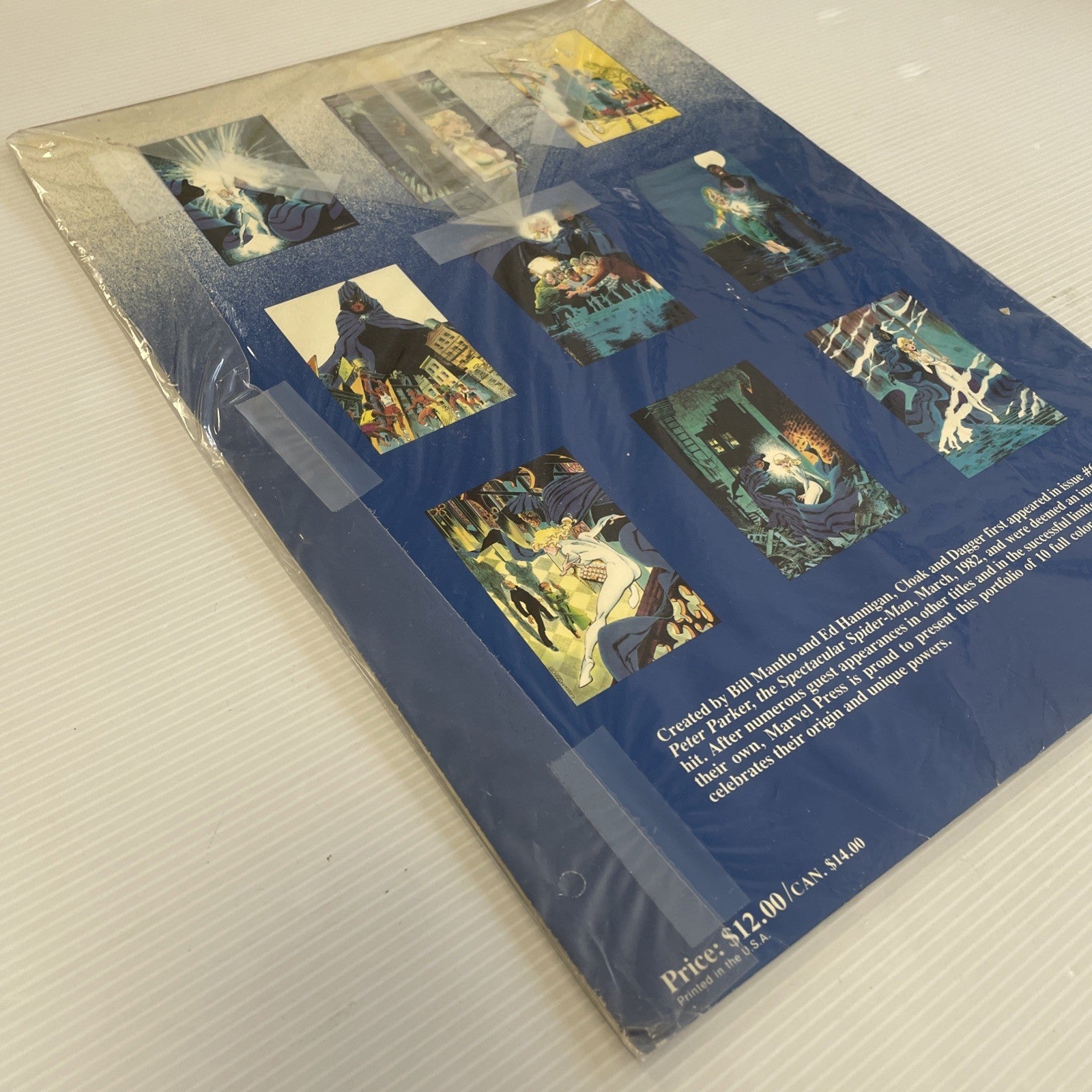 Marvel Press Cloak and Dagger Portfolio Prints 1984 Set 10 Rick Leonardi Art (2)11