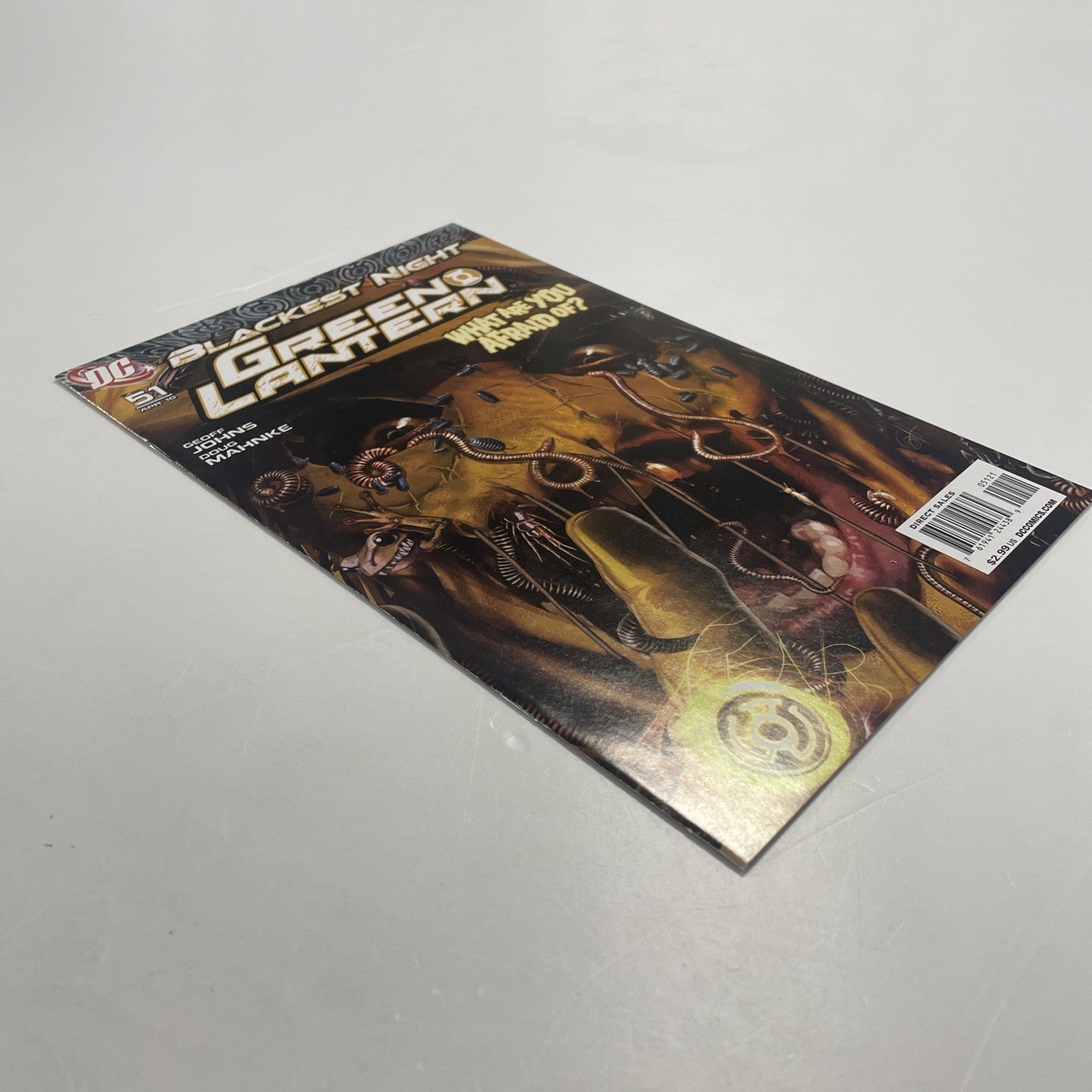 Green Lantern #51 2010 NM- Greg Horn Variant Cover3