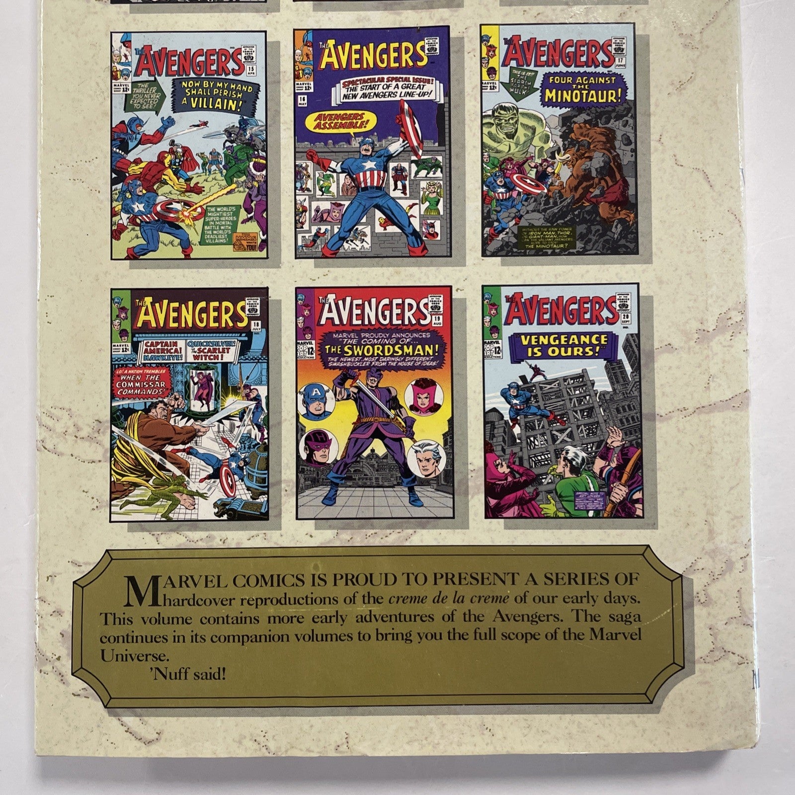 Marvel Masterworks Vol 9 Avengers #12-20 Stan Lee Jack Kirby (Hardback)6