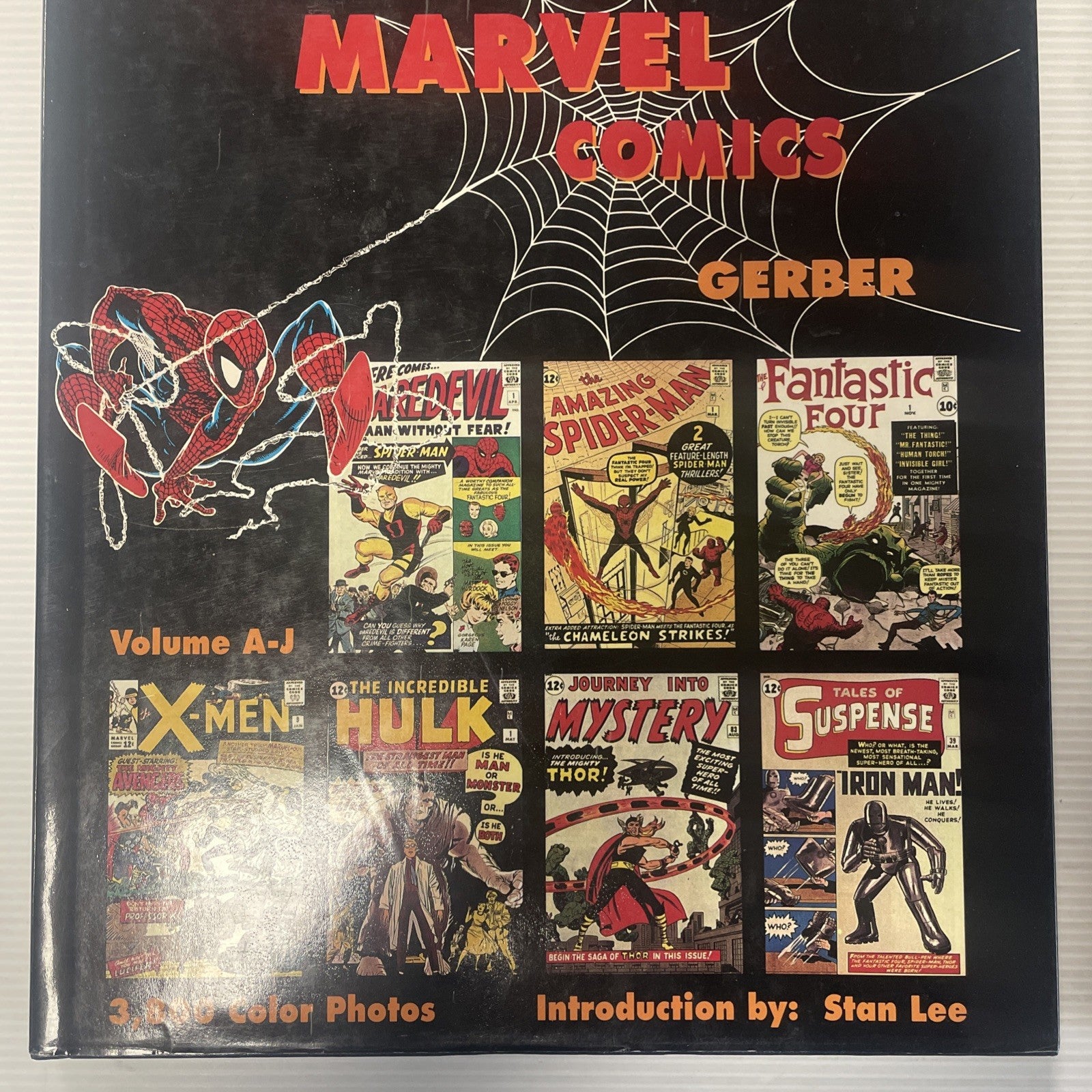 The Photo-Journal Guide to Marvel Comic Vol 3 & 4 A-J & K-Z Gerber Hardcover Set3