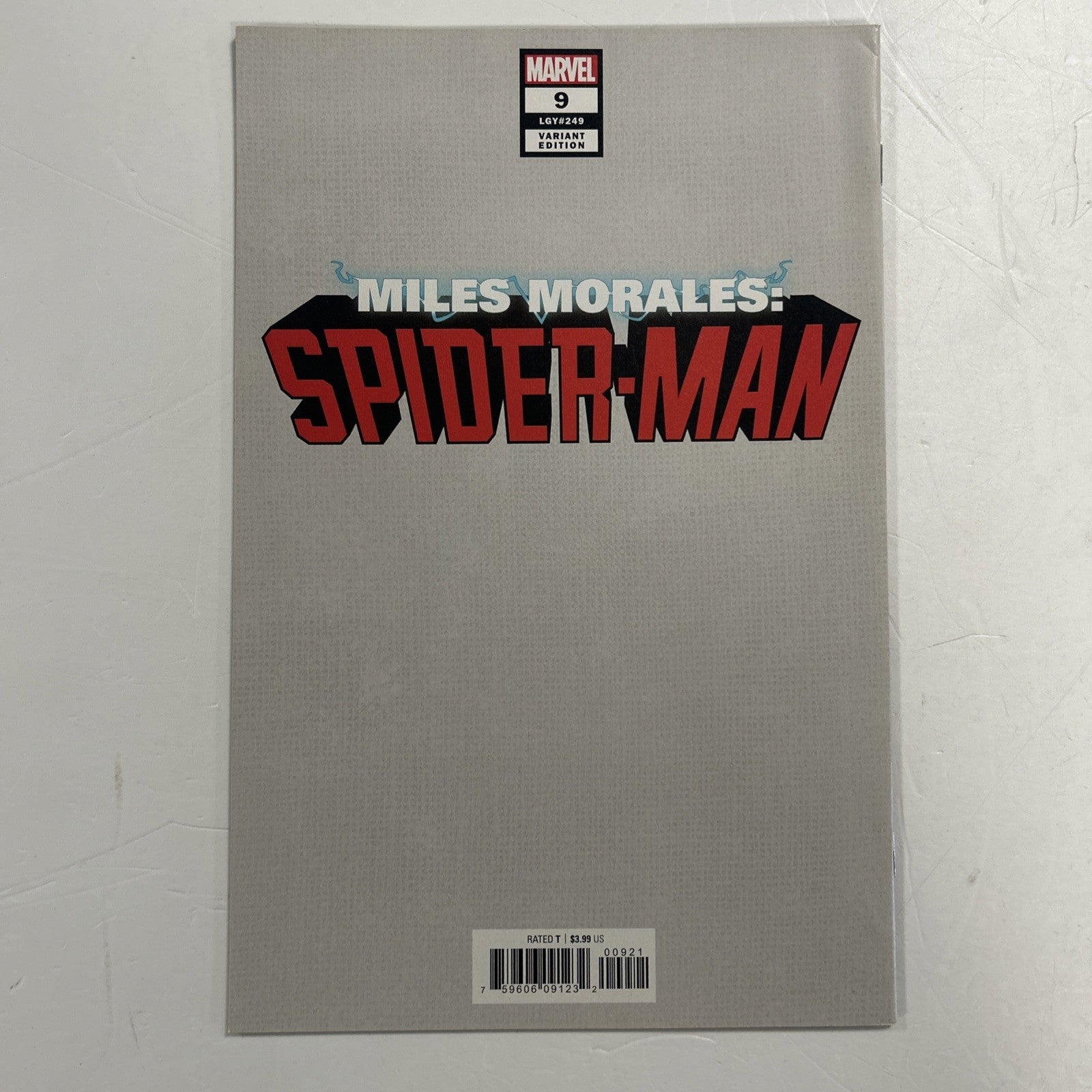 Miles Morales Spider-man #9 2019 VF/NM Pasquel Ferry Frame Variant9
