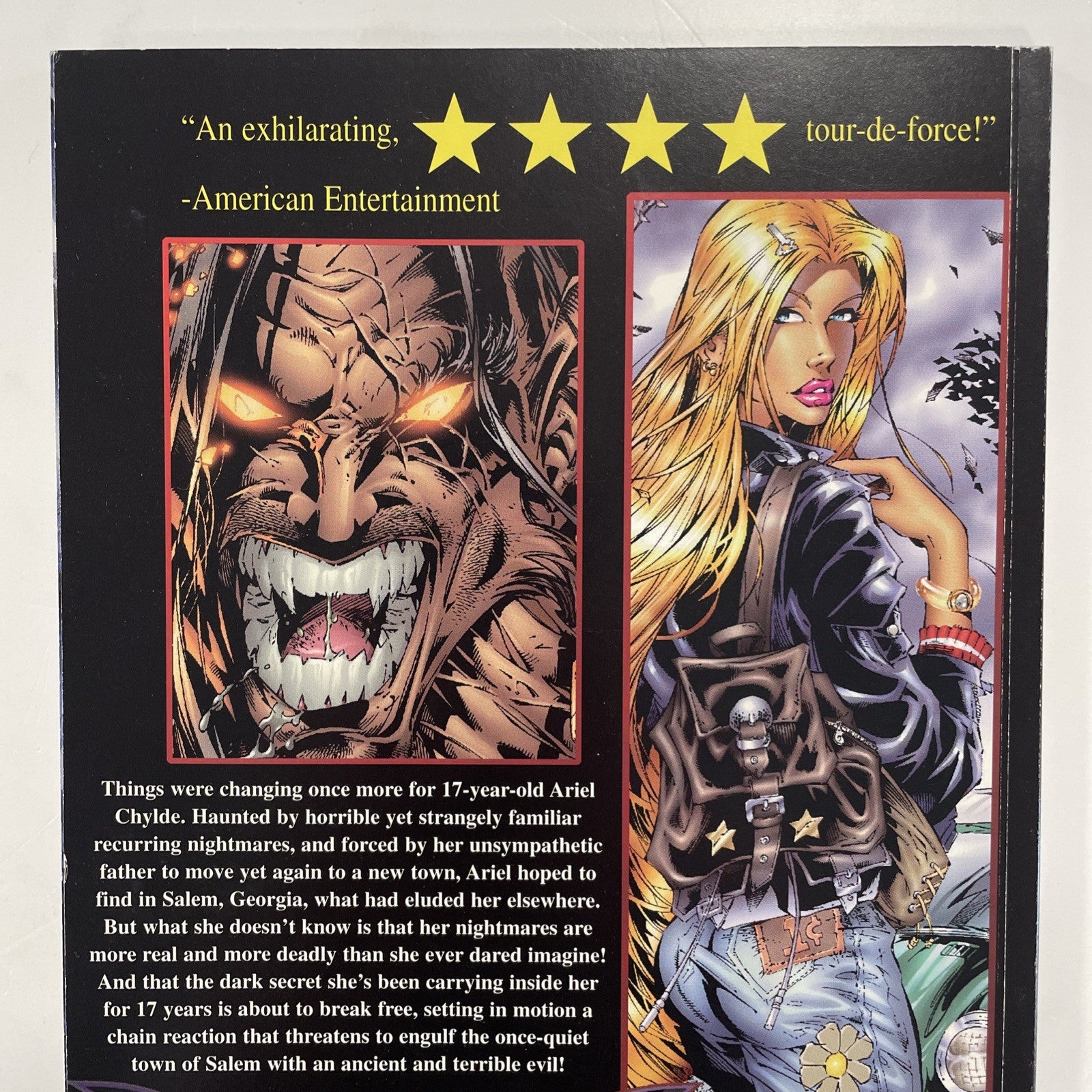 Darkchylde The Descent 1998 TPB Image Homage Canada5