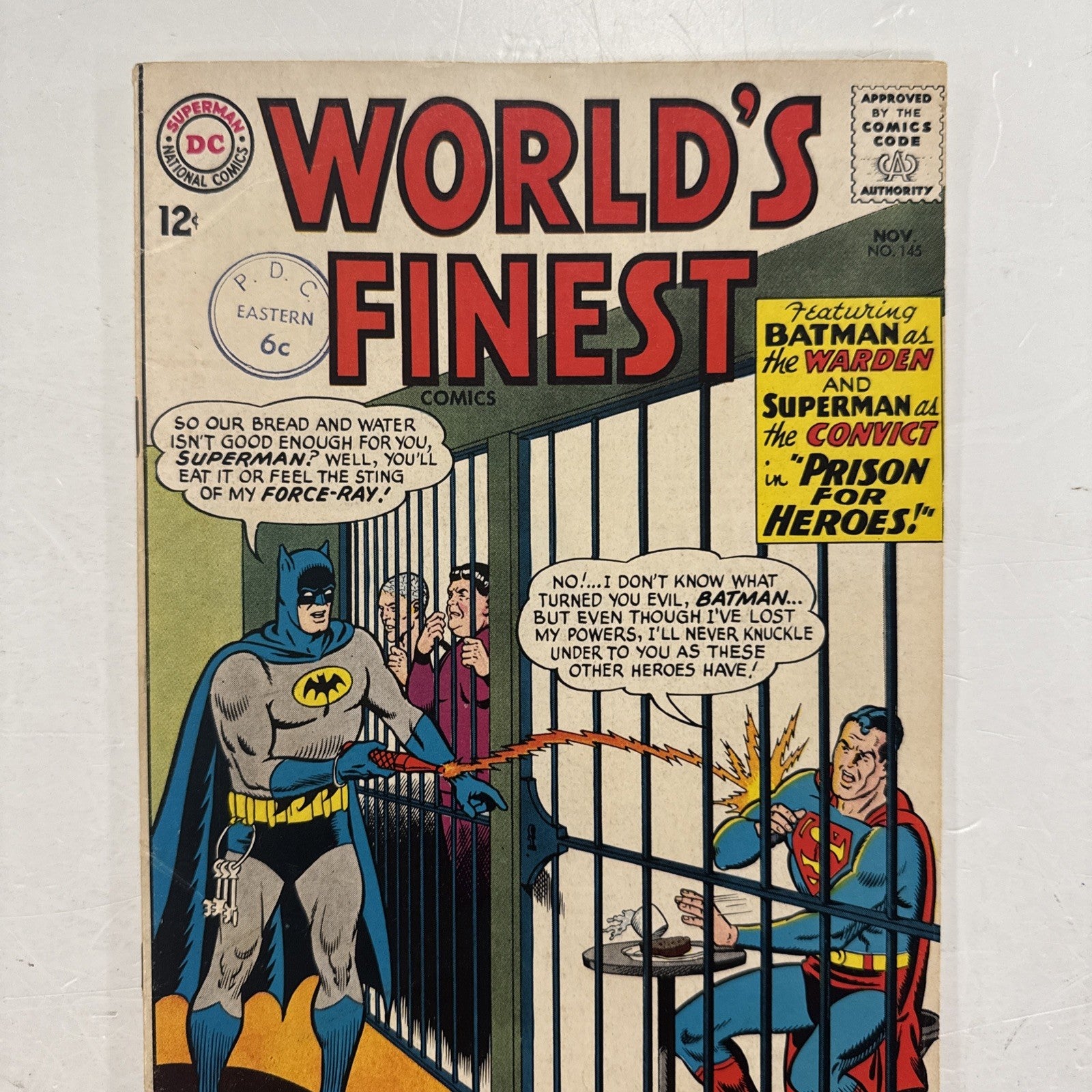 World's Finest #145 1964 FN-1