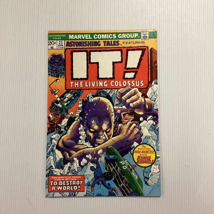 Astonishing Tales #23 Apr 1974 FN+ 2nd Appearance Of Fin Fang Foom