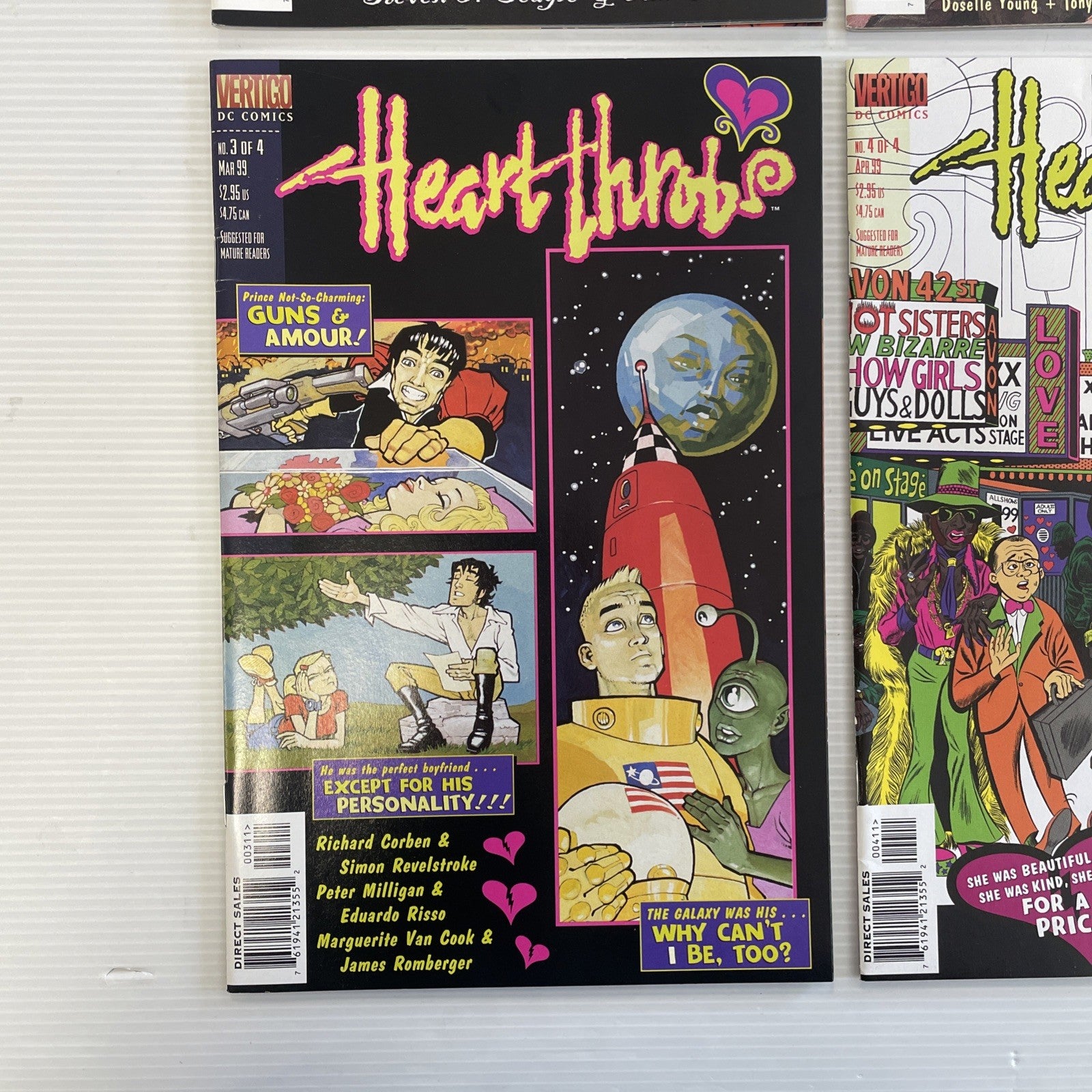 Heartthrobs #1-4 VF/NM Complete Set Brian Bolland Tim Sale3