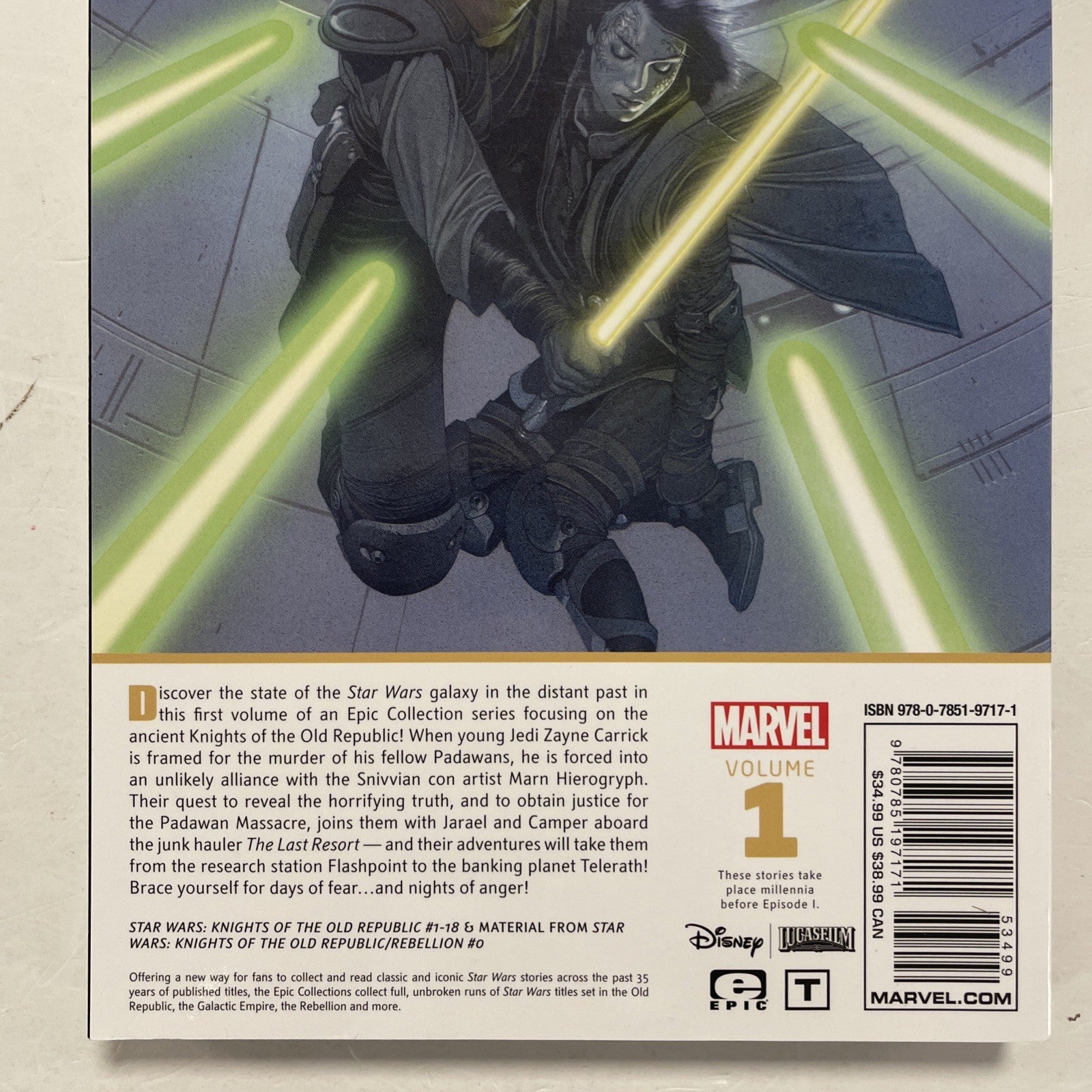 Star Wars: Legends The Old Republic Vol 1 2015 TPB Marvel Epic Collection6