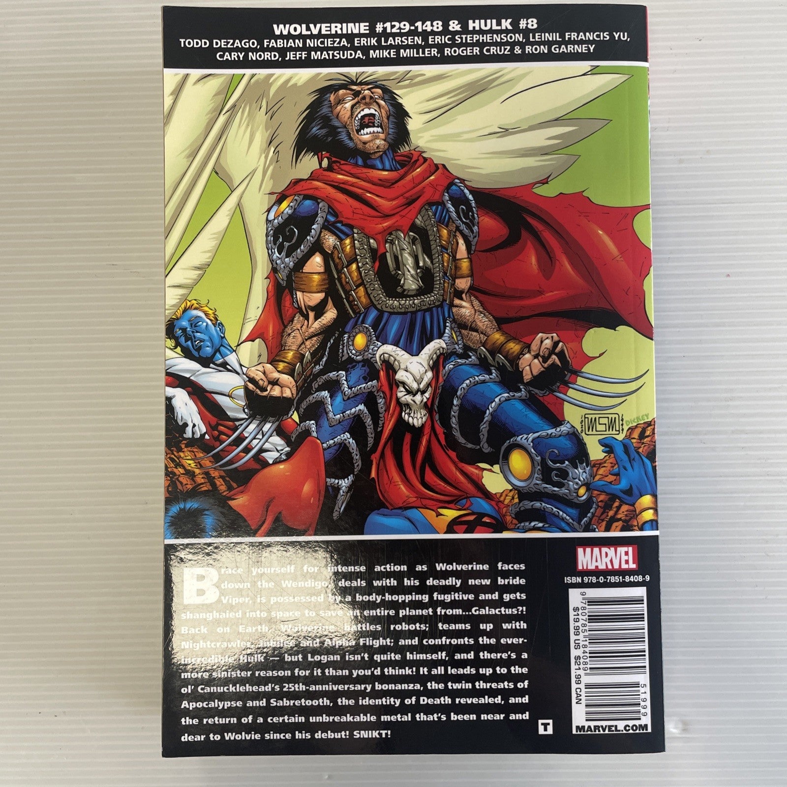 Essential Wolverine Vol 7 #129-148 Softcover TPB4